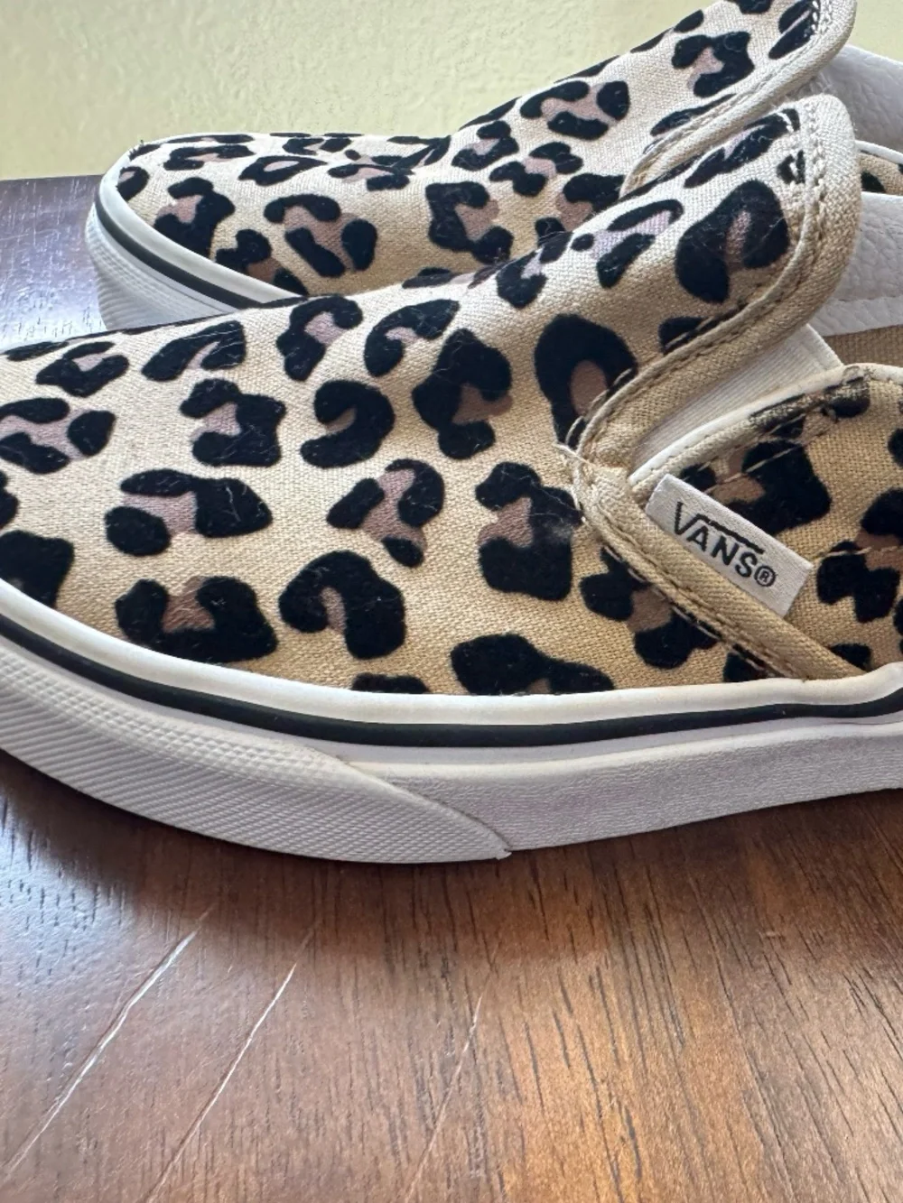 Vans girls leopard