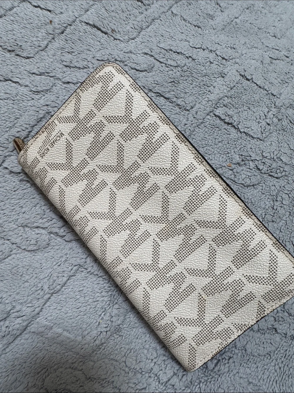 Michael Kors leather beige brown