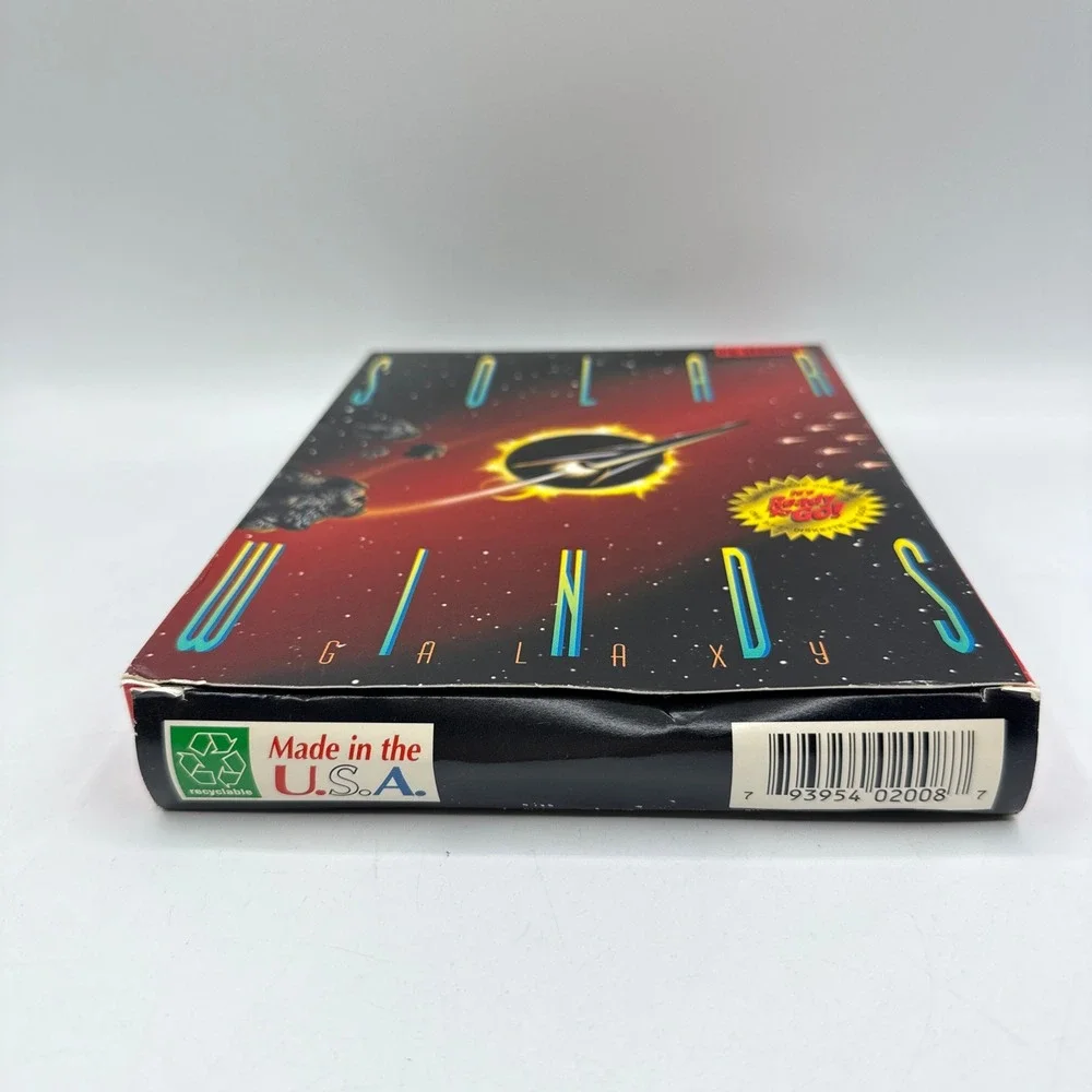 Solar Winds Galaxy PC OS 3.5 Disk  Vtg Big Box 1994 Moon Doggie B&N Co. Sci Fi