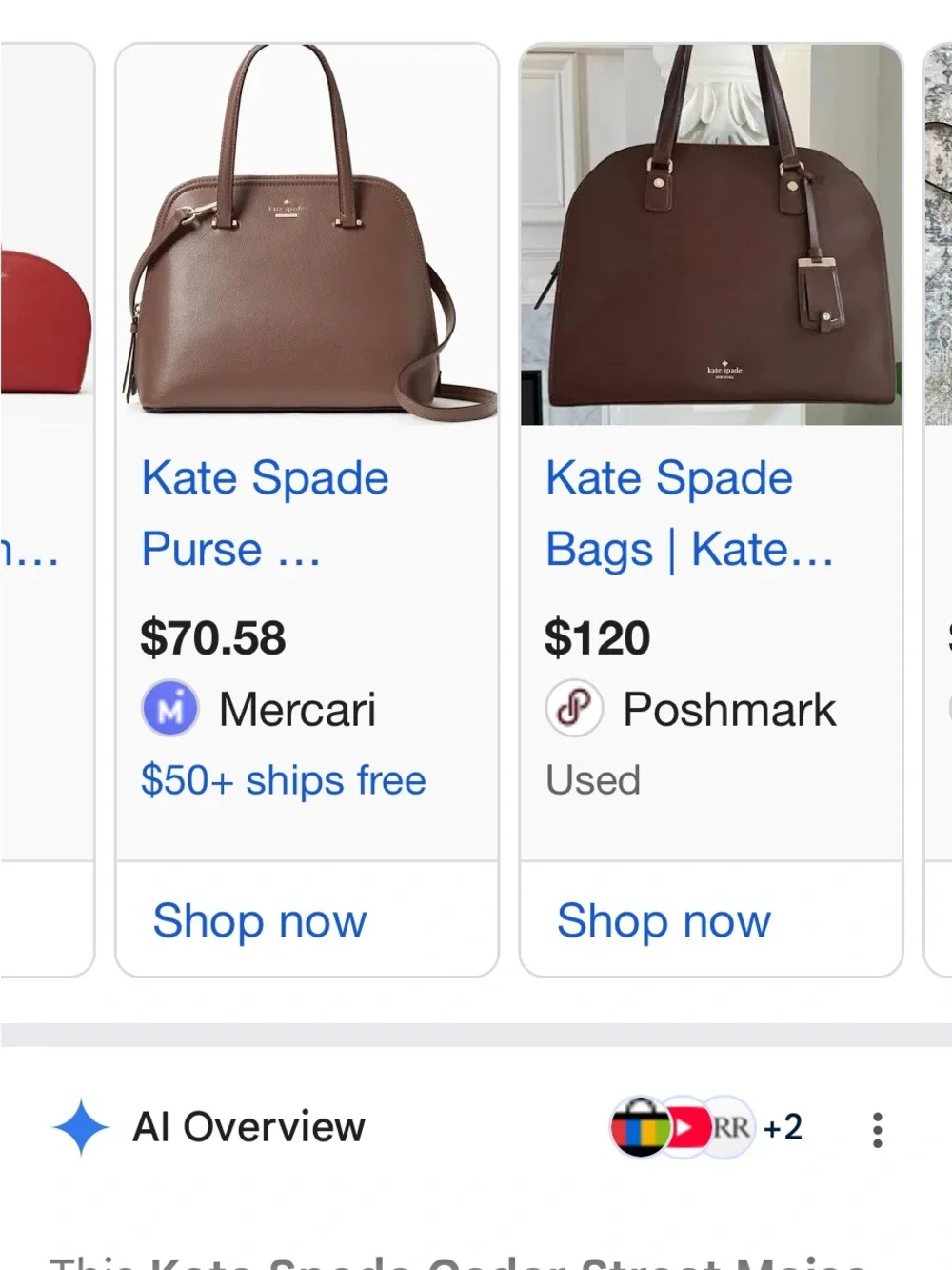 kate spade structured dome