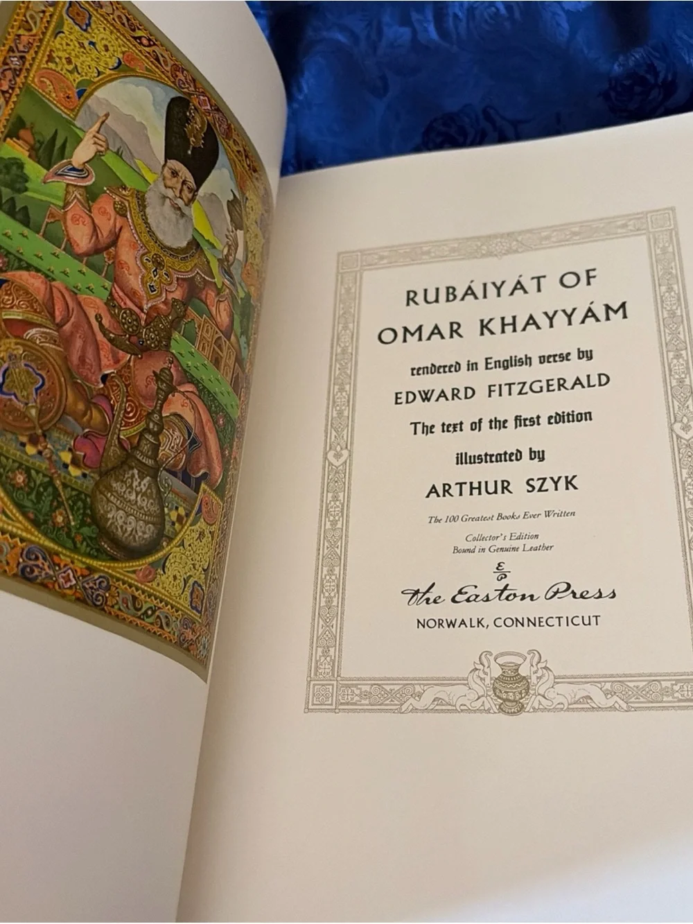 The Easton Press rubaiyat omar