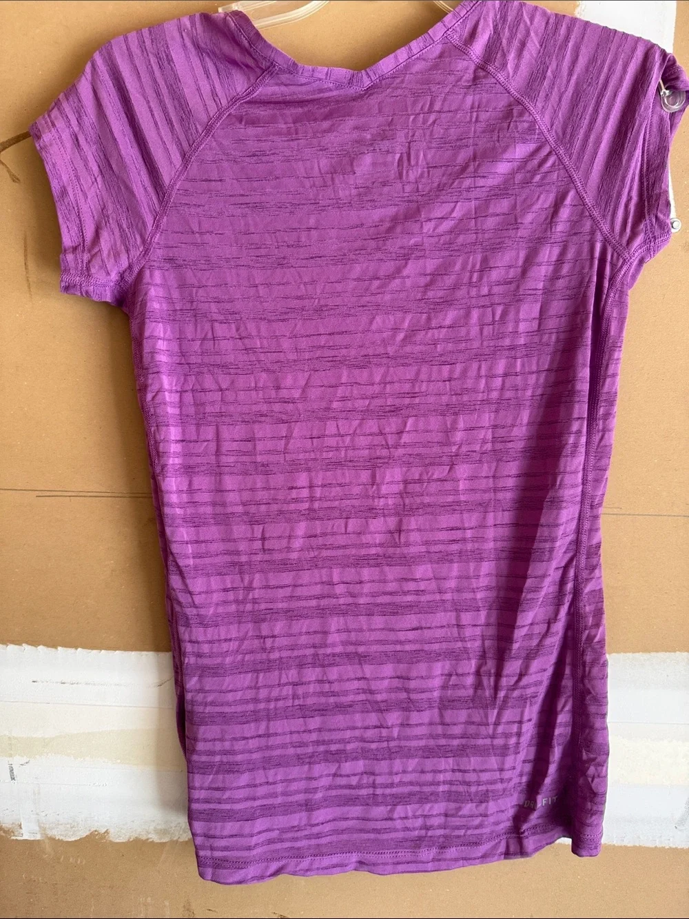 Nike Women’s Purple Short-Sleeve Dri-FIT Tee