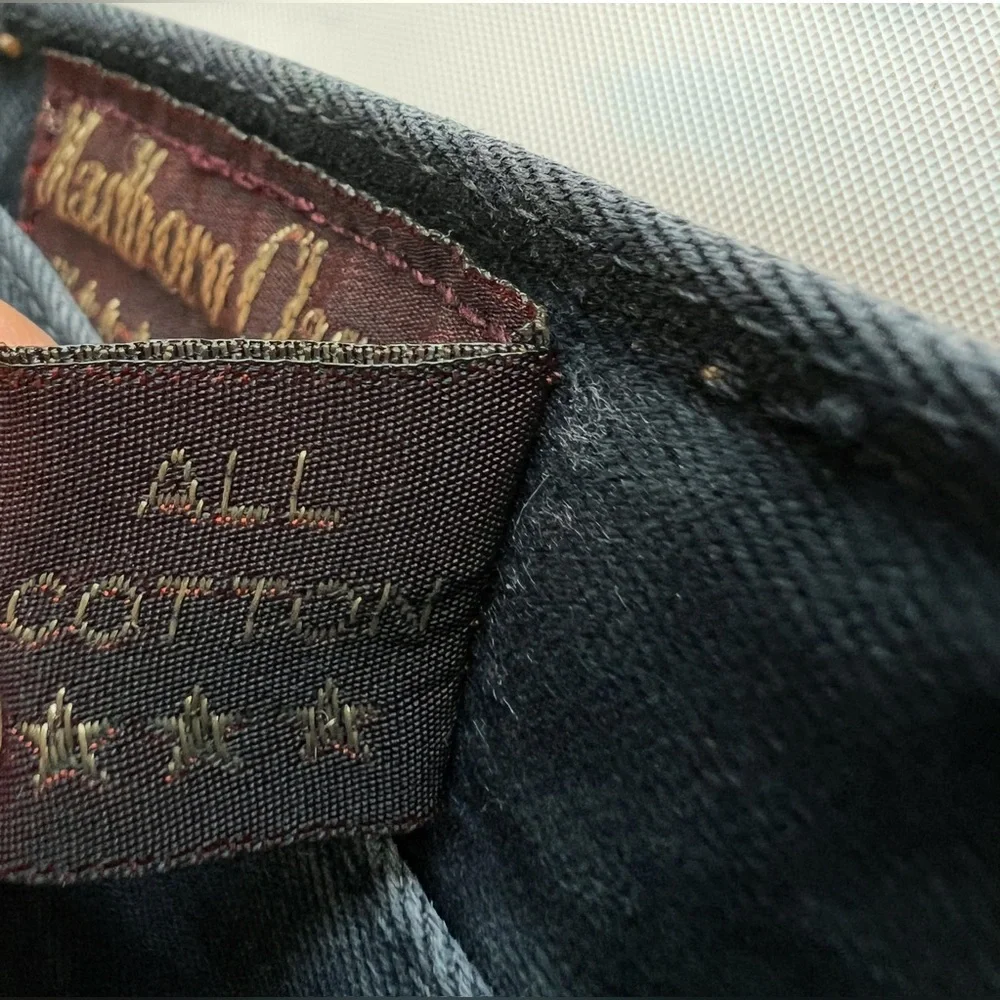 Marlboro Classic Jeans Vintage 90s denim buttons fly Grey Stone Wash W38 L34
