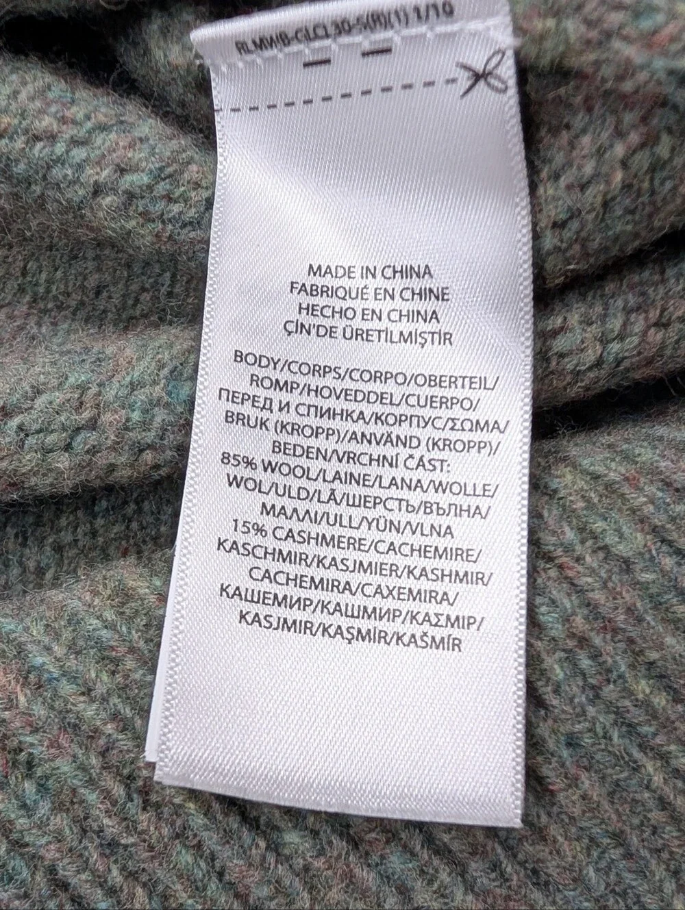 Polo Ralph Lauren neck cashmere