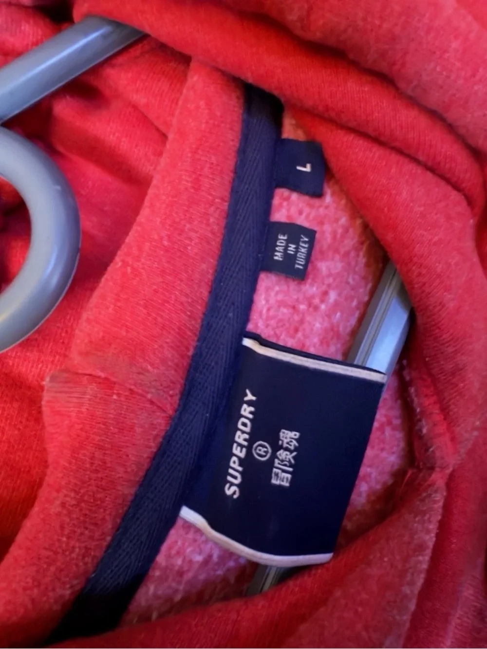 Superdry red pullover