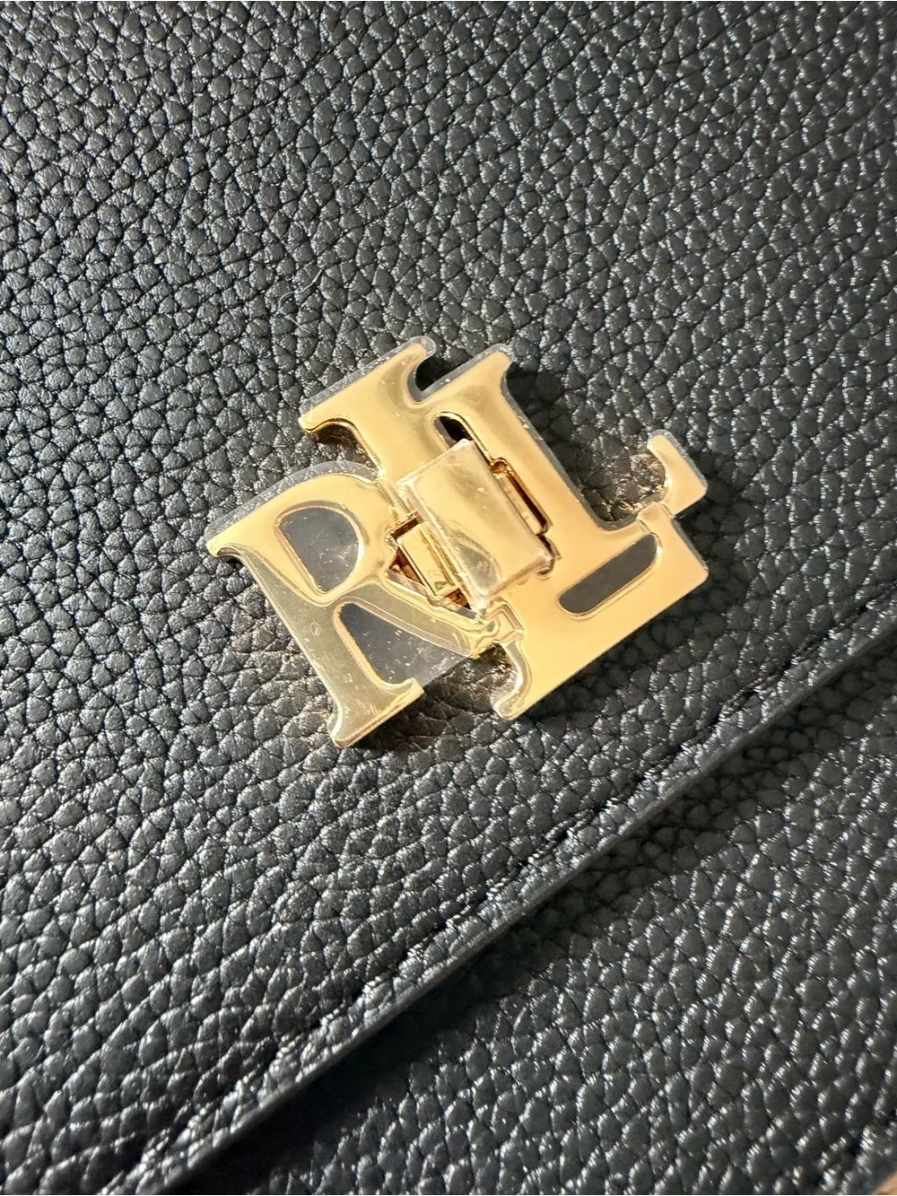 Lauren Ralph Lauren leather secure