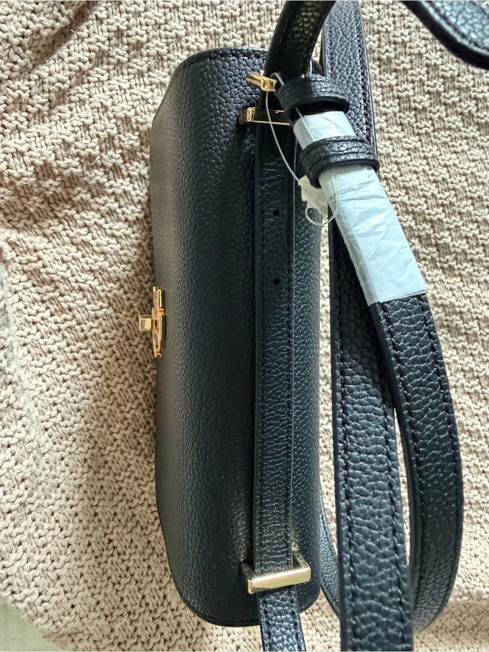 Lauren Ralph Lauren complements pebbled flap