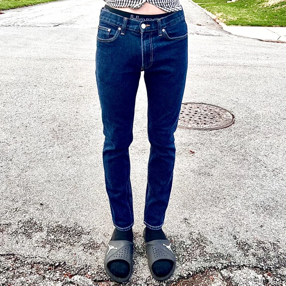H&M dark wash