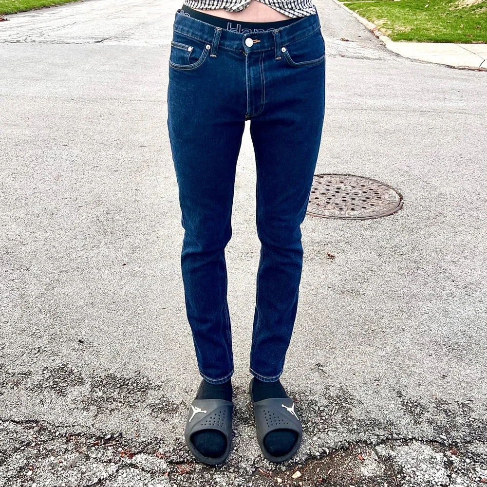 H&M dark wash