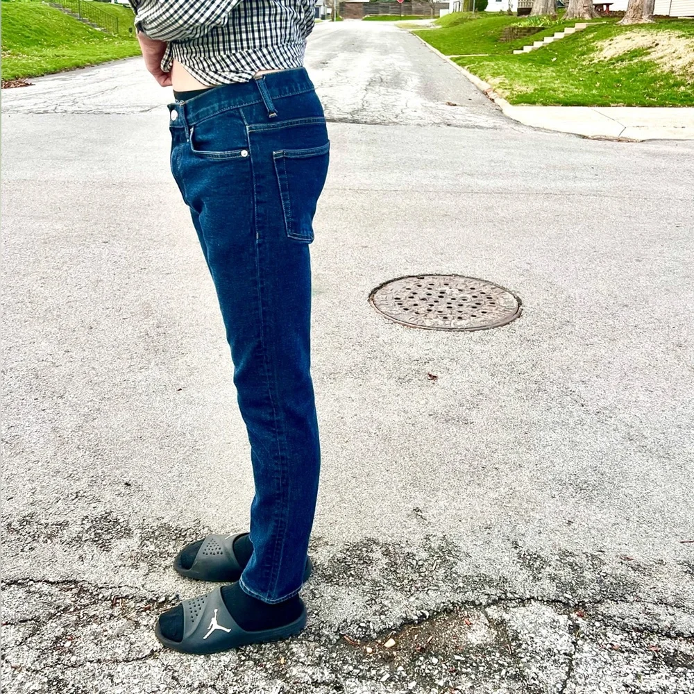 H&M dark wash