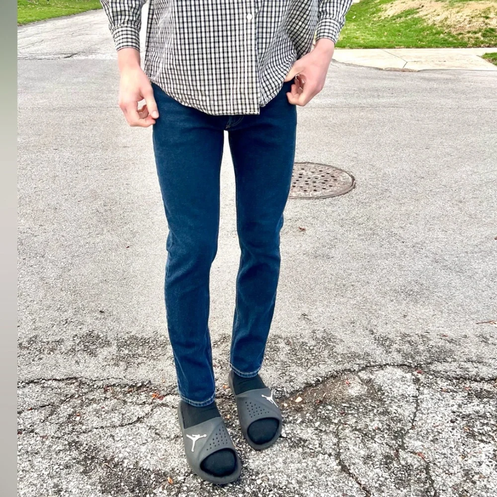 H&M dark wash