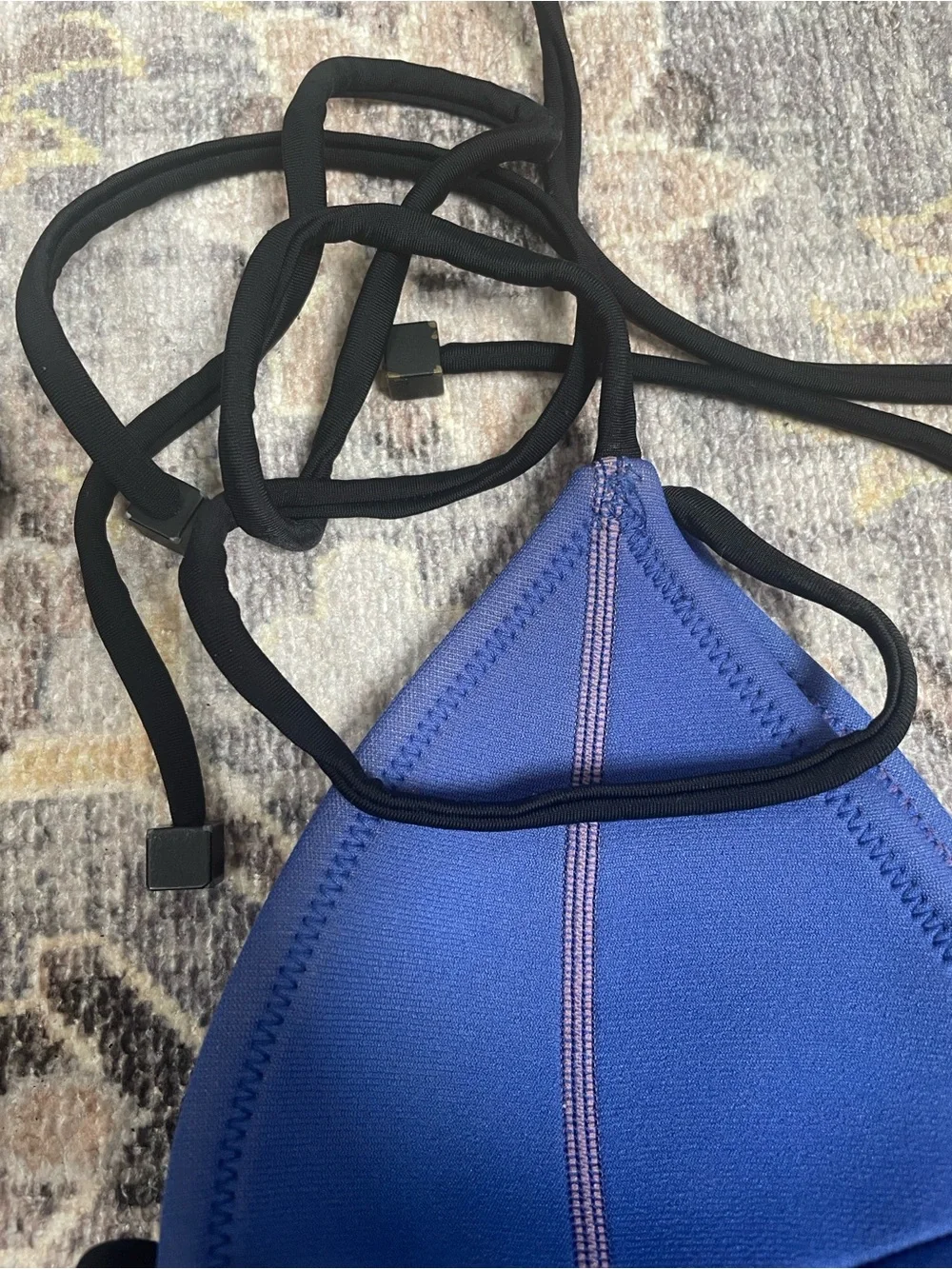 triangl swimwear electric blue