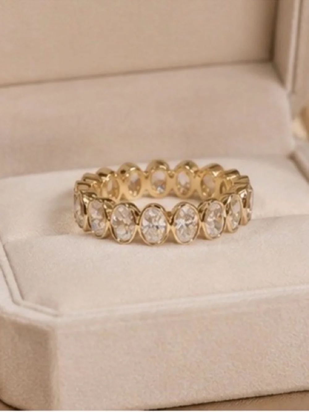 Maison Lumiere Crystal Eternity Ring