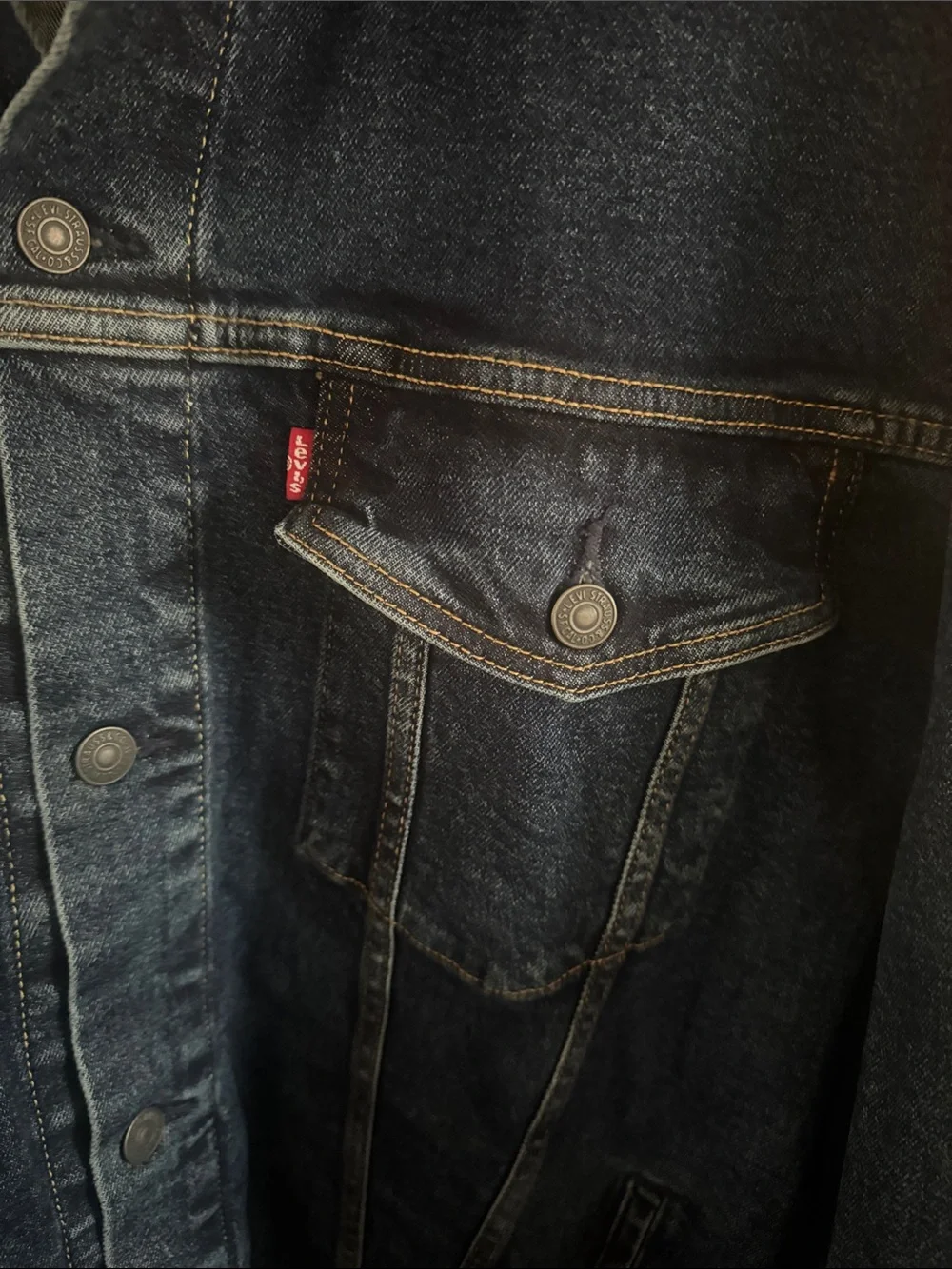 Levis Jean Jacket Mens 5X 5XL