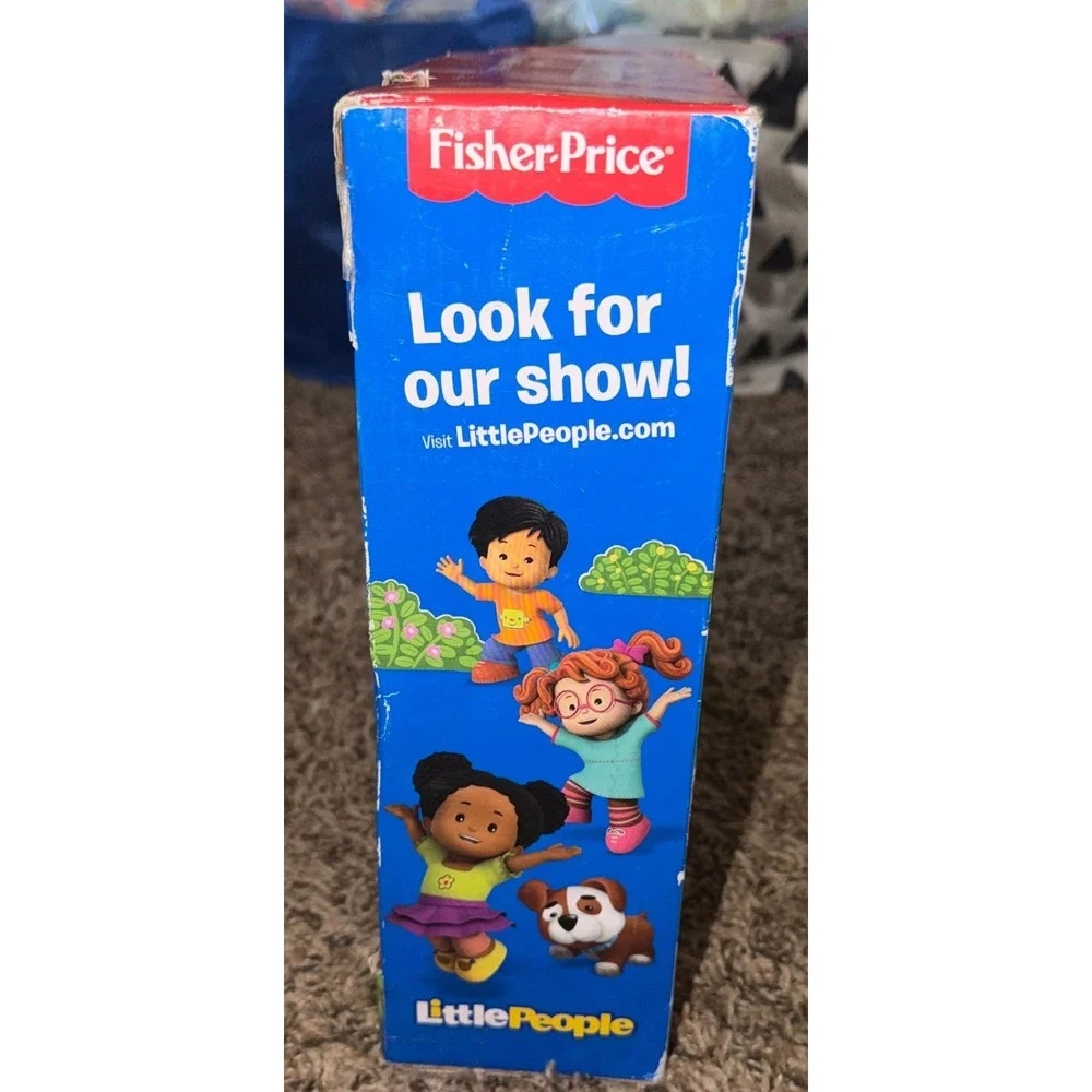 Fisher-Price Little People-Truckin; Along Vehicle Gift Set (NWT)