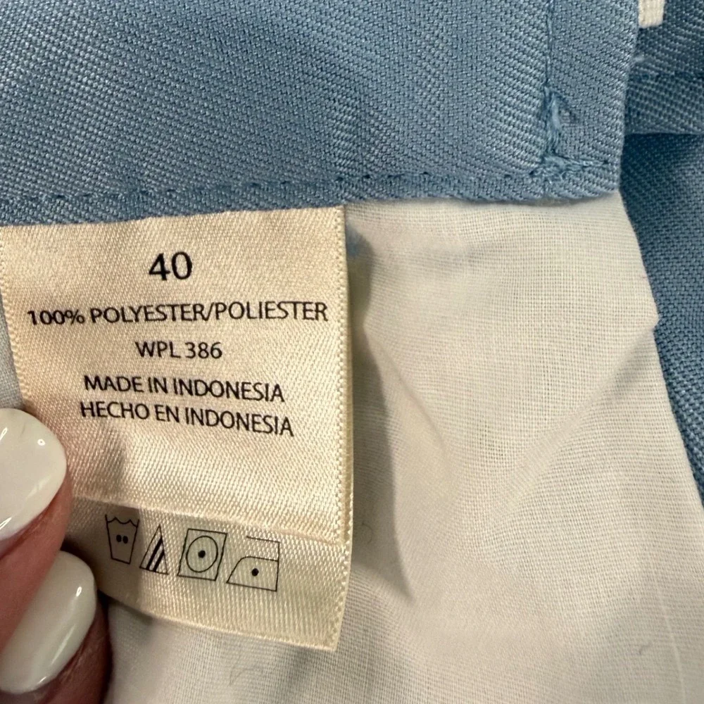Haggar blue chino