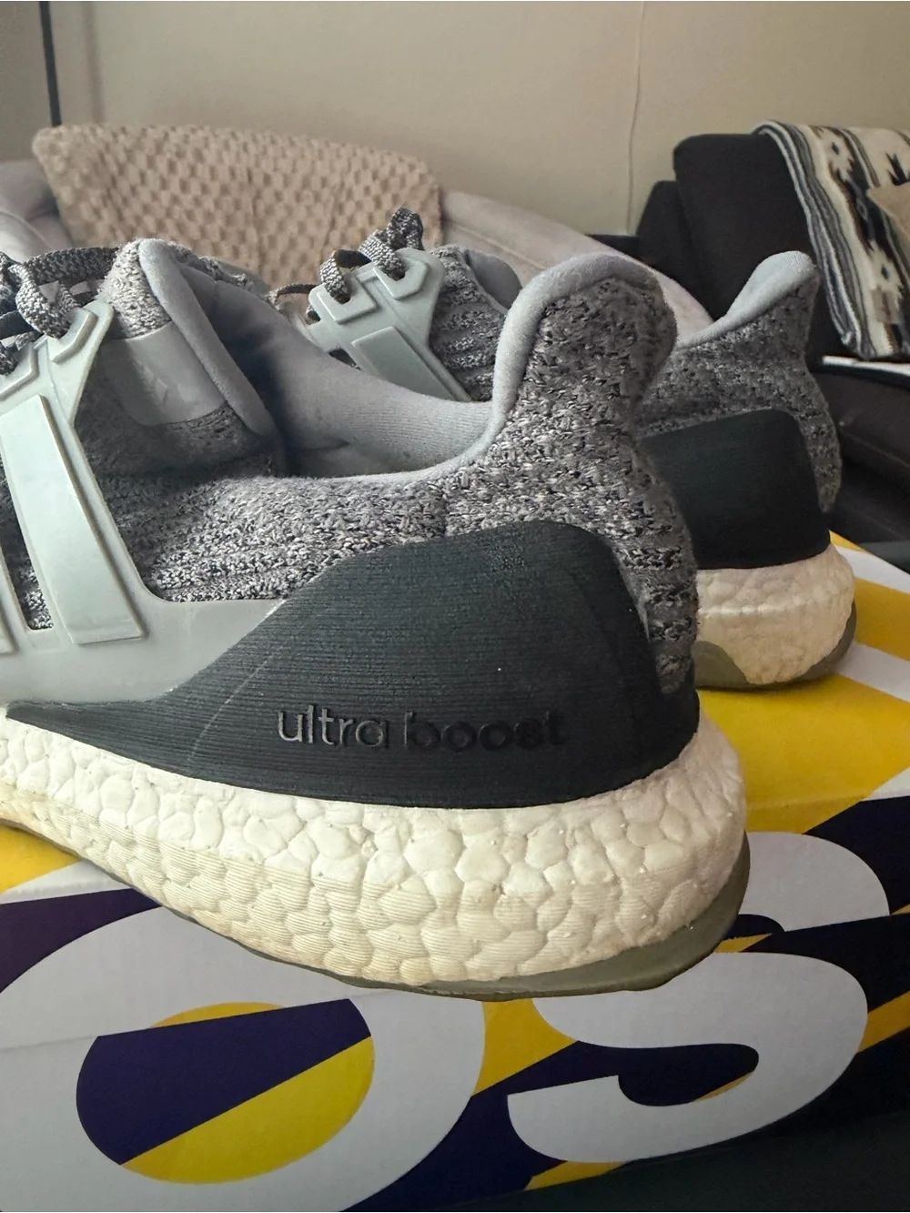 Grey Adidas Ultraboost 3.0 (2017) S82023 Size 12