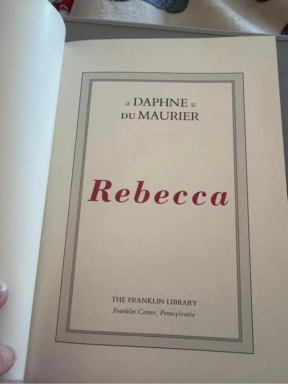 Vintage rebecca by