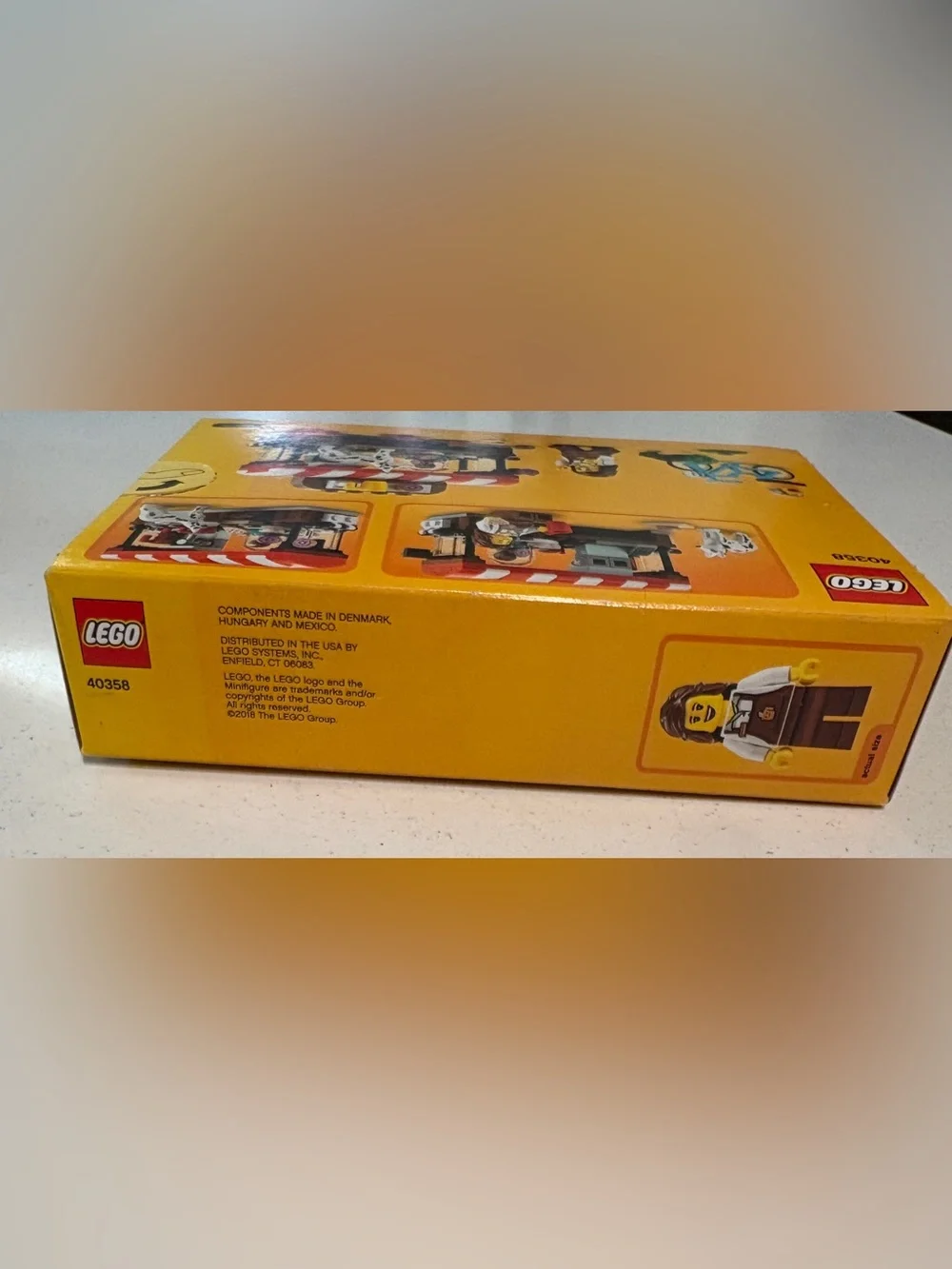 LEGO City Coffee Donut Cart Playset