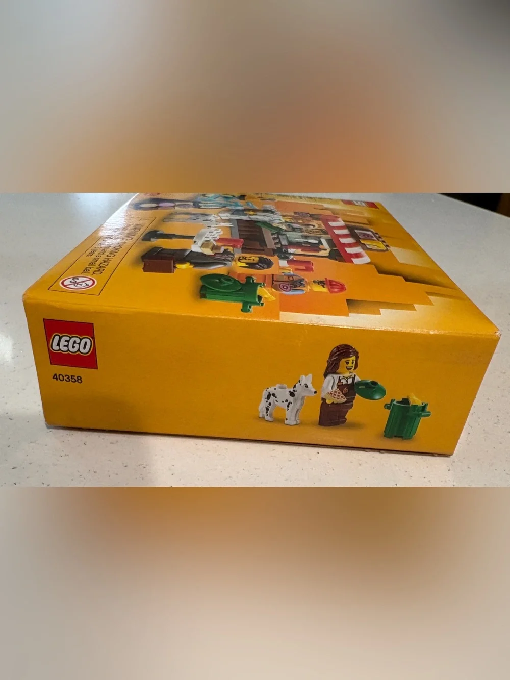 LEGO City Coffee Donut Cart Playset