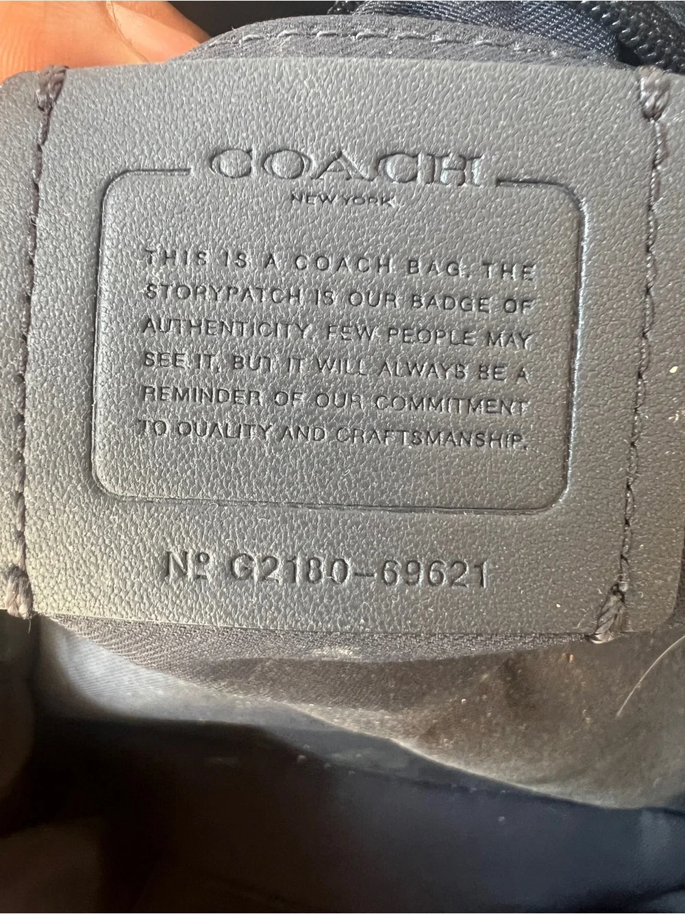 Coach compact rounded