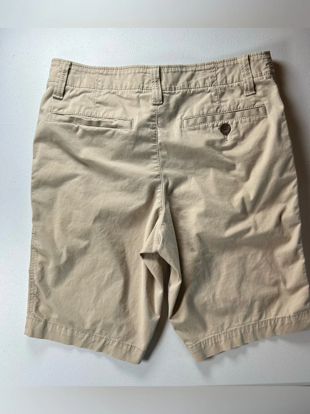 Urban Pipeline Super Flex Flat Front Chino Shorts Lot 2pc Men 30 Khaki Coral