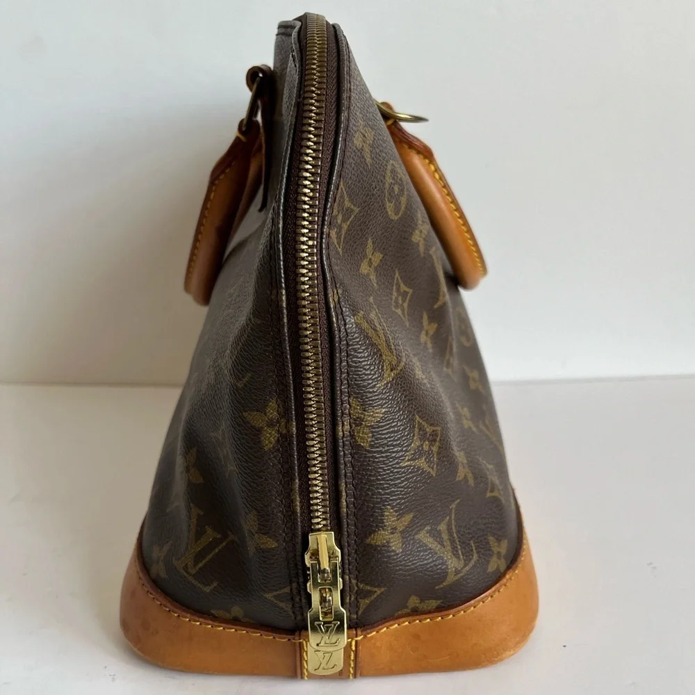 Louis Vuitton Alma Handbag Monogram Canvas France
