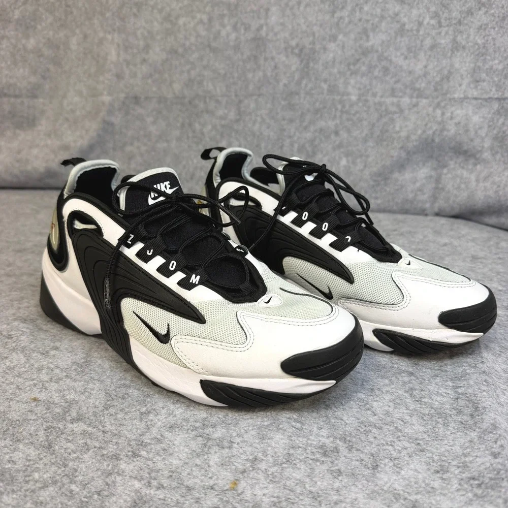 Nike Zoom 2K White Black Mens Running Shoes AO0354-100 Sneaker