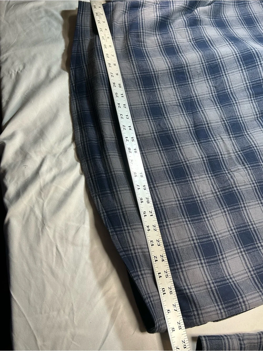 Eddie Bauer lightweight plaid
