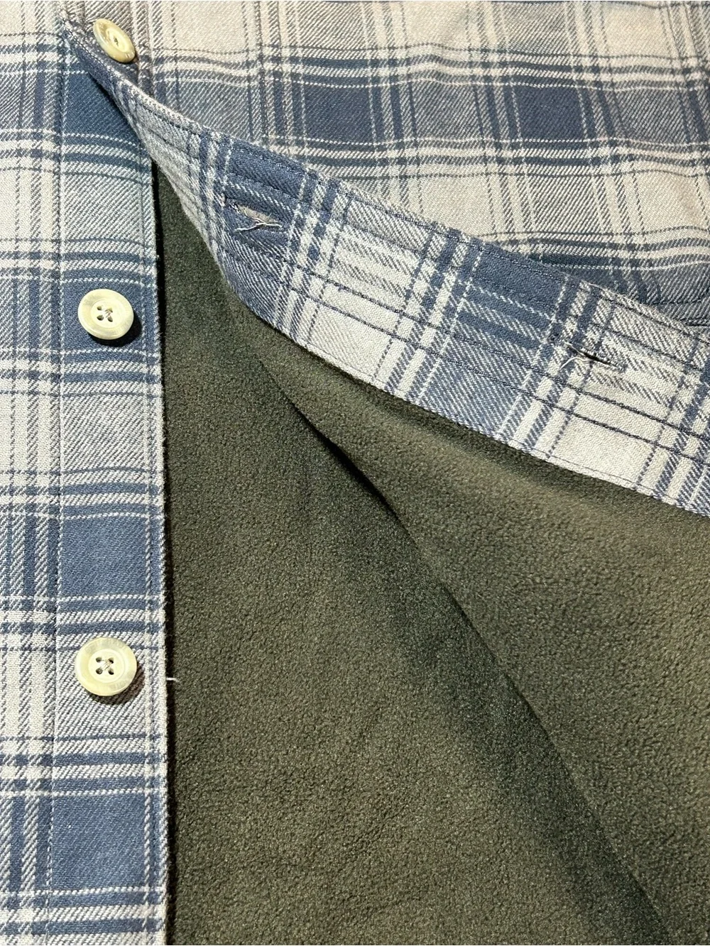 Eddie Bauer lightweight plaid