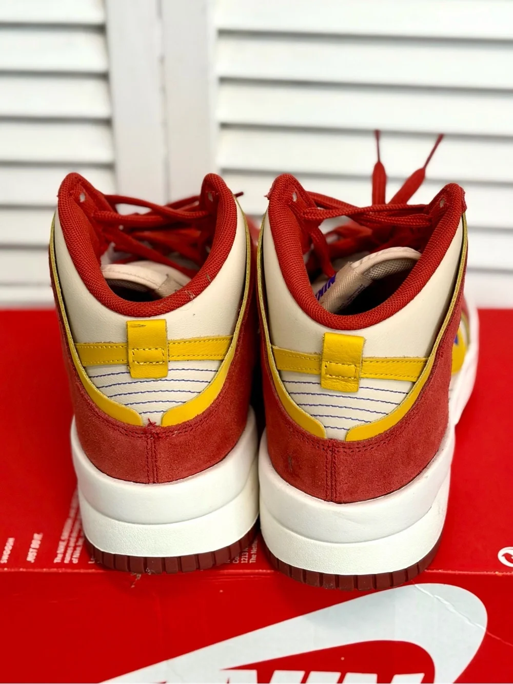 Nike bold red