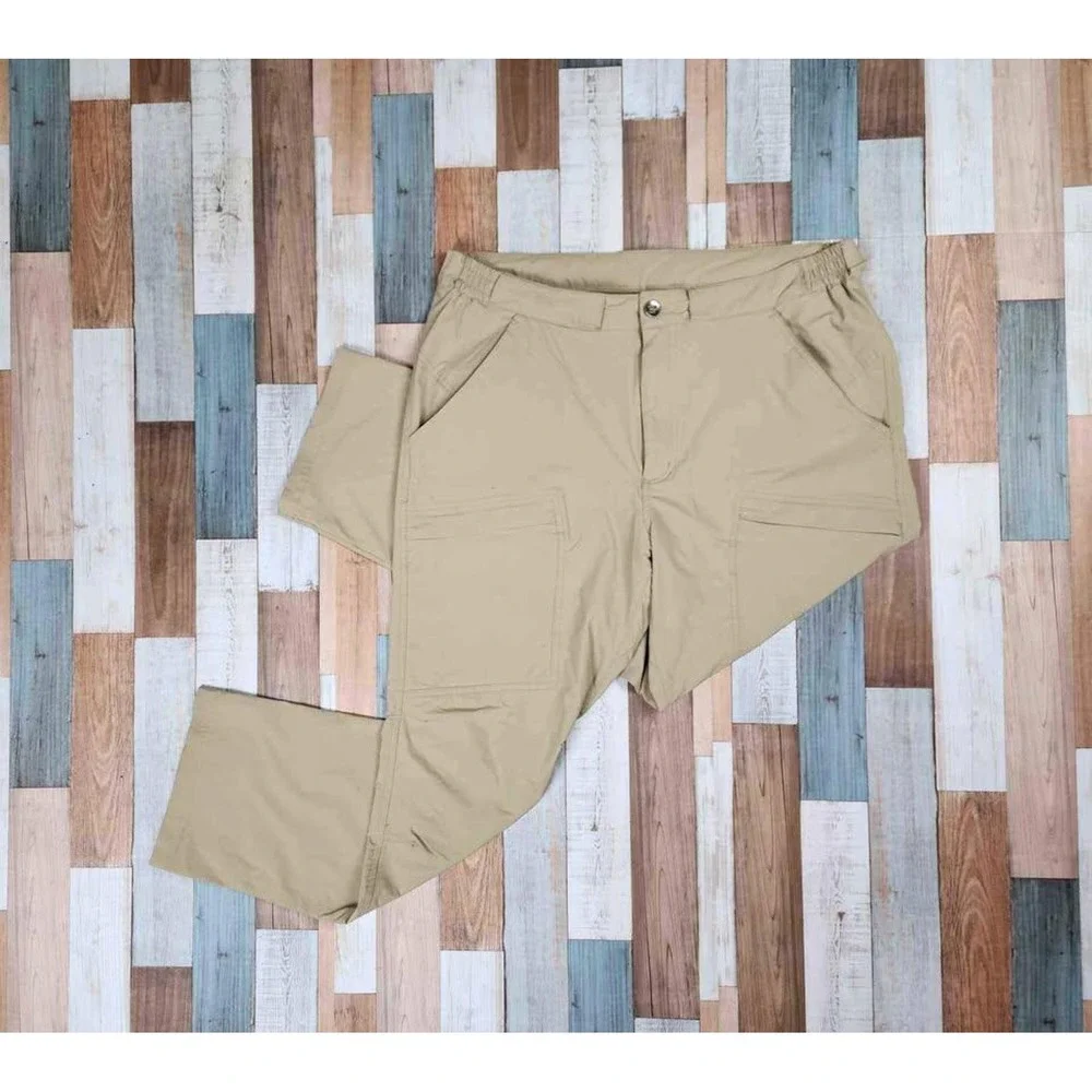 Free Soldier Tactical Pants Mens 38x30 Tan Khaki‎ Cargo Hiking Outdoor Work Gear