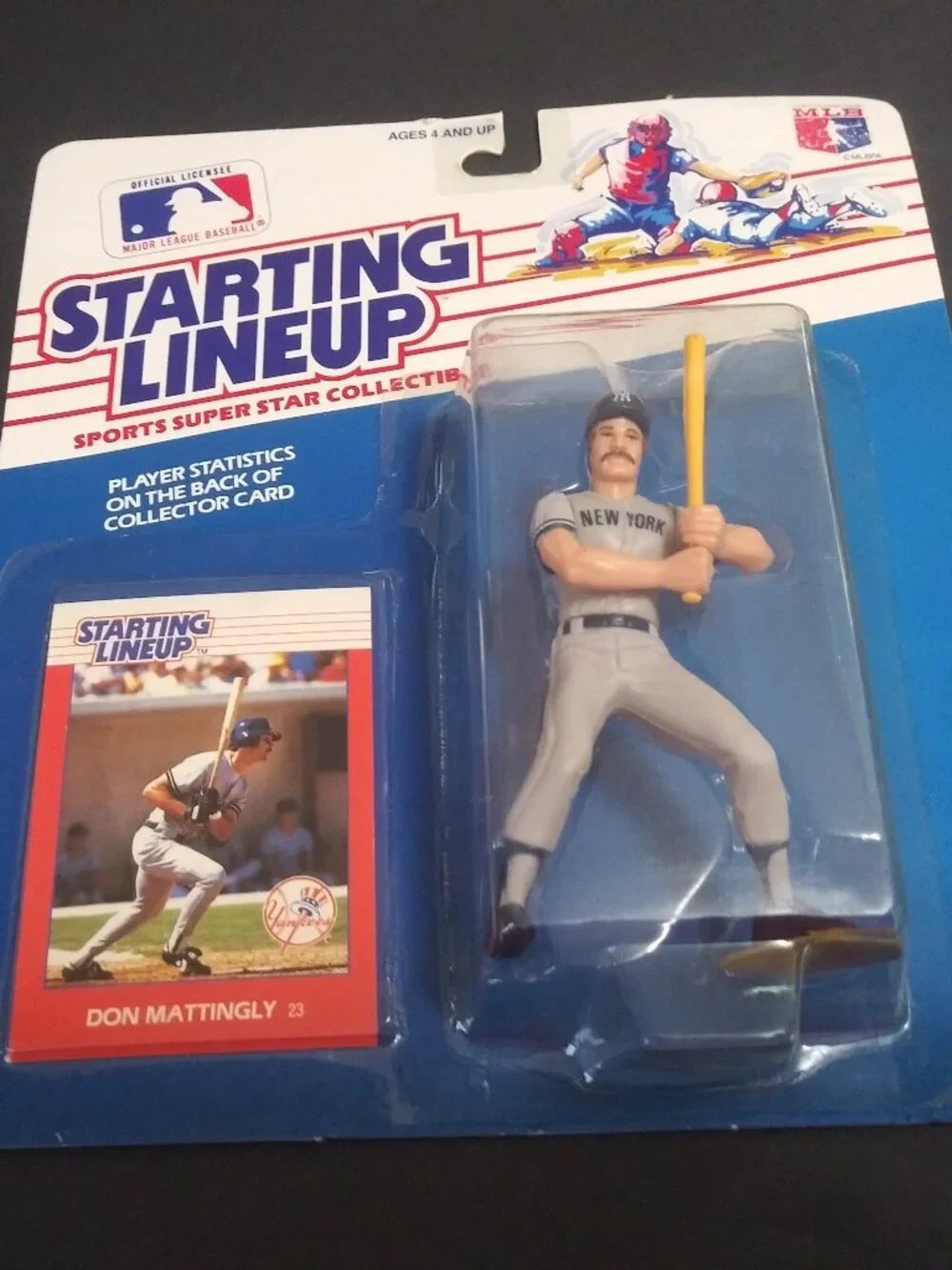 Original Vintage 1988 Don Mattingly Yankees Starting Lineup New In Box YANKEES