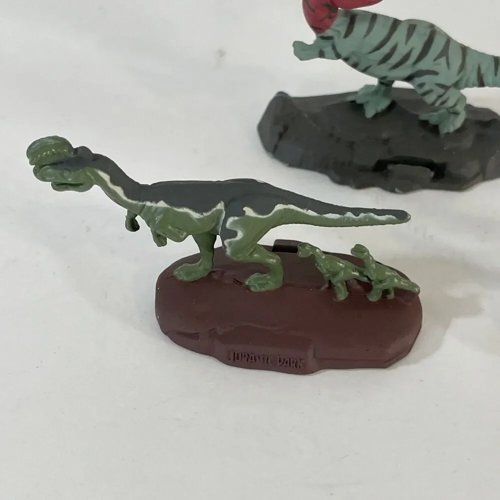 Jurassic Park Lot Of 6 Die-Cast Metal Dinosaurs 1993 Kenner Vintage Toys 90s