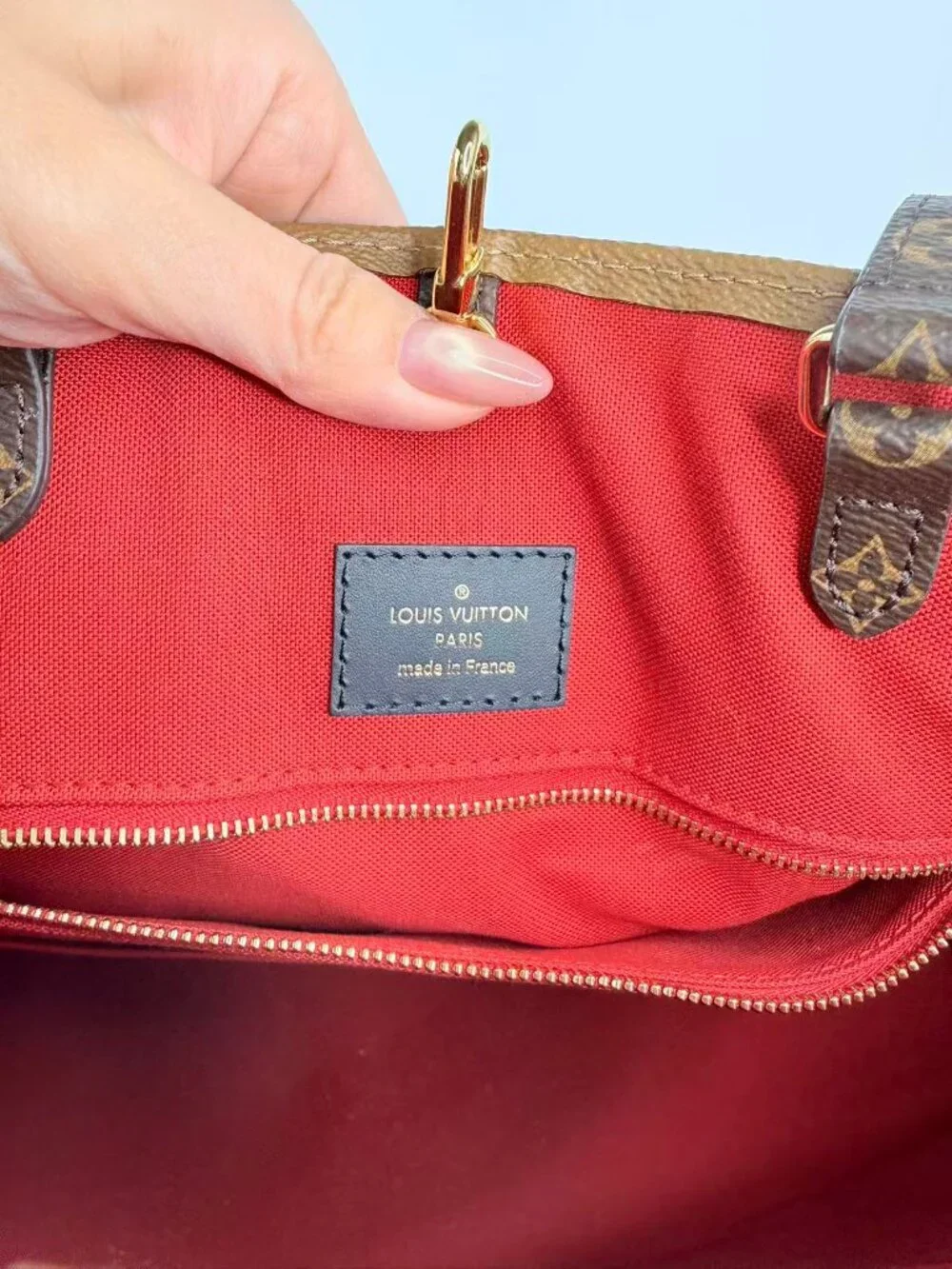 Louis Vuitton onthego GM giant monogram