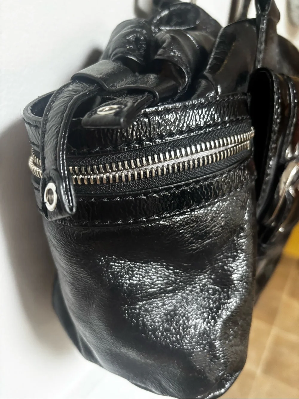 Michael Kors shiny patent