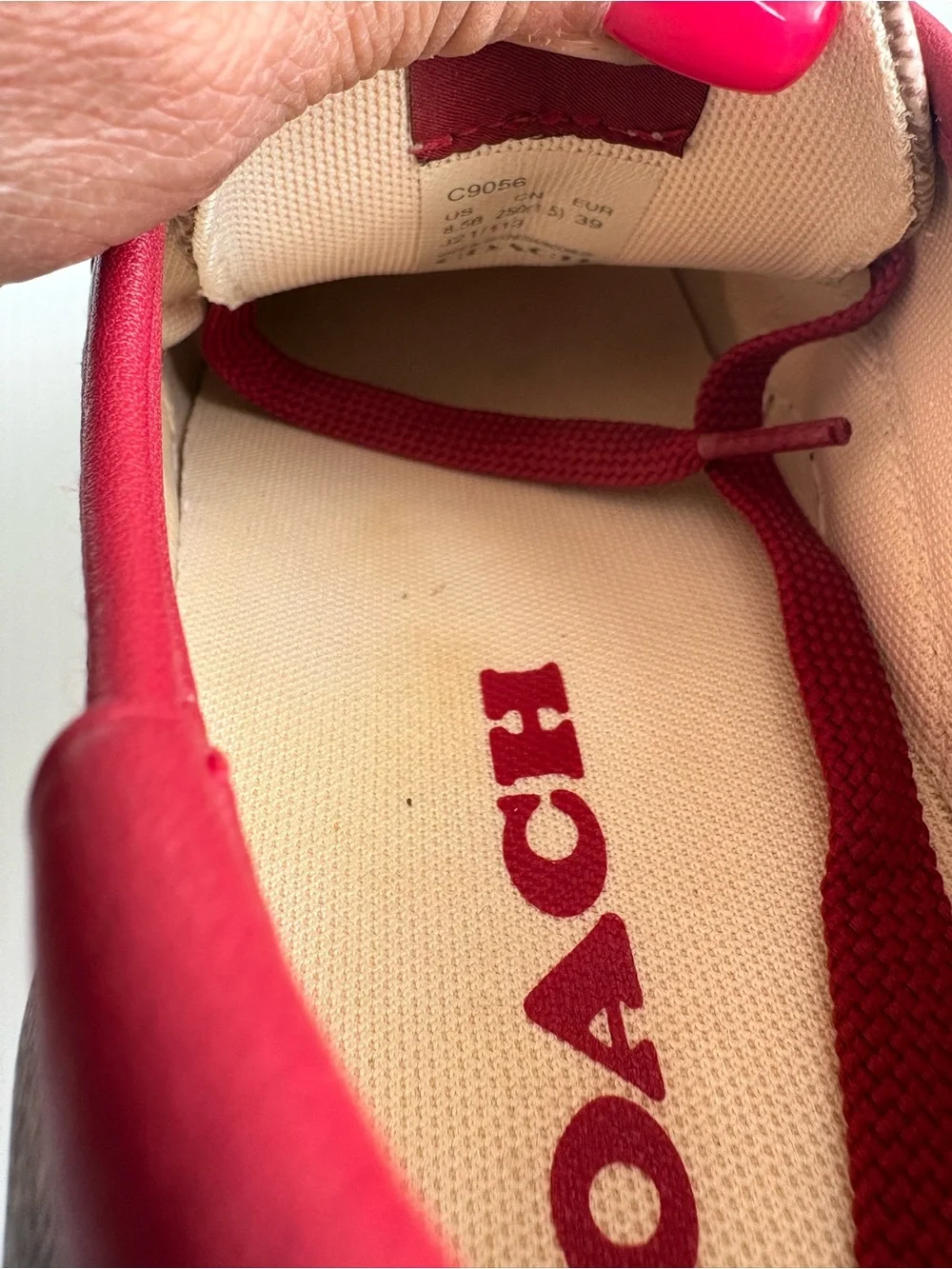 Coach coated up brown