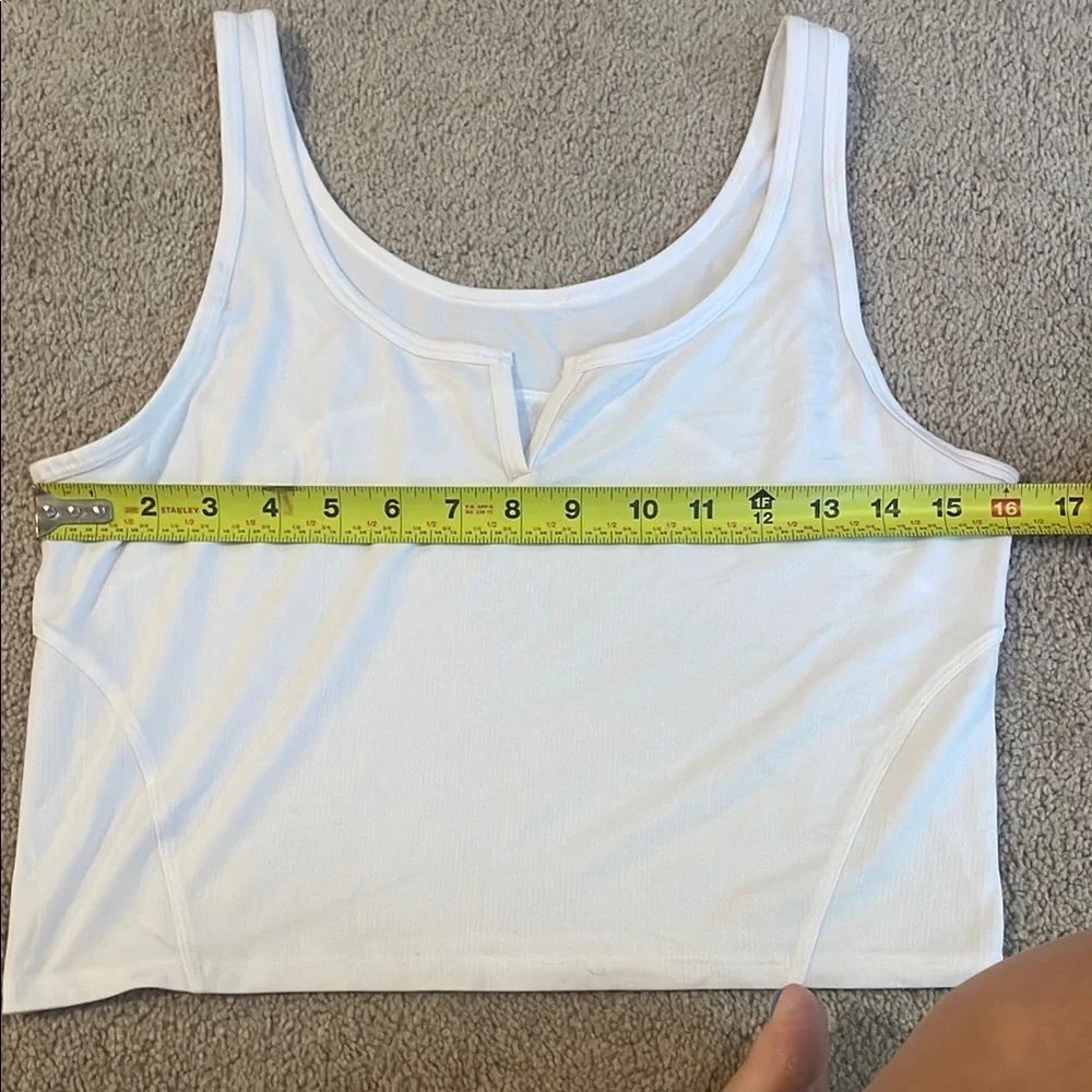 Lululemon Athletica White Tank Top