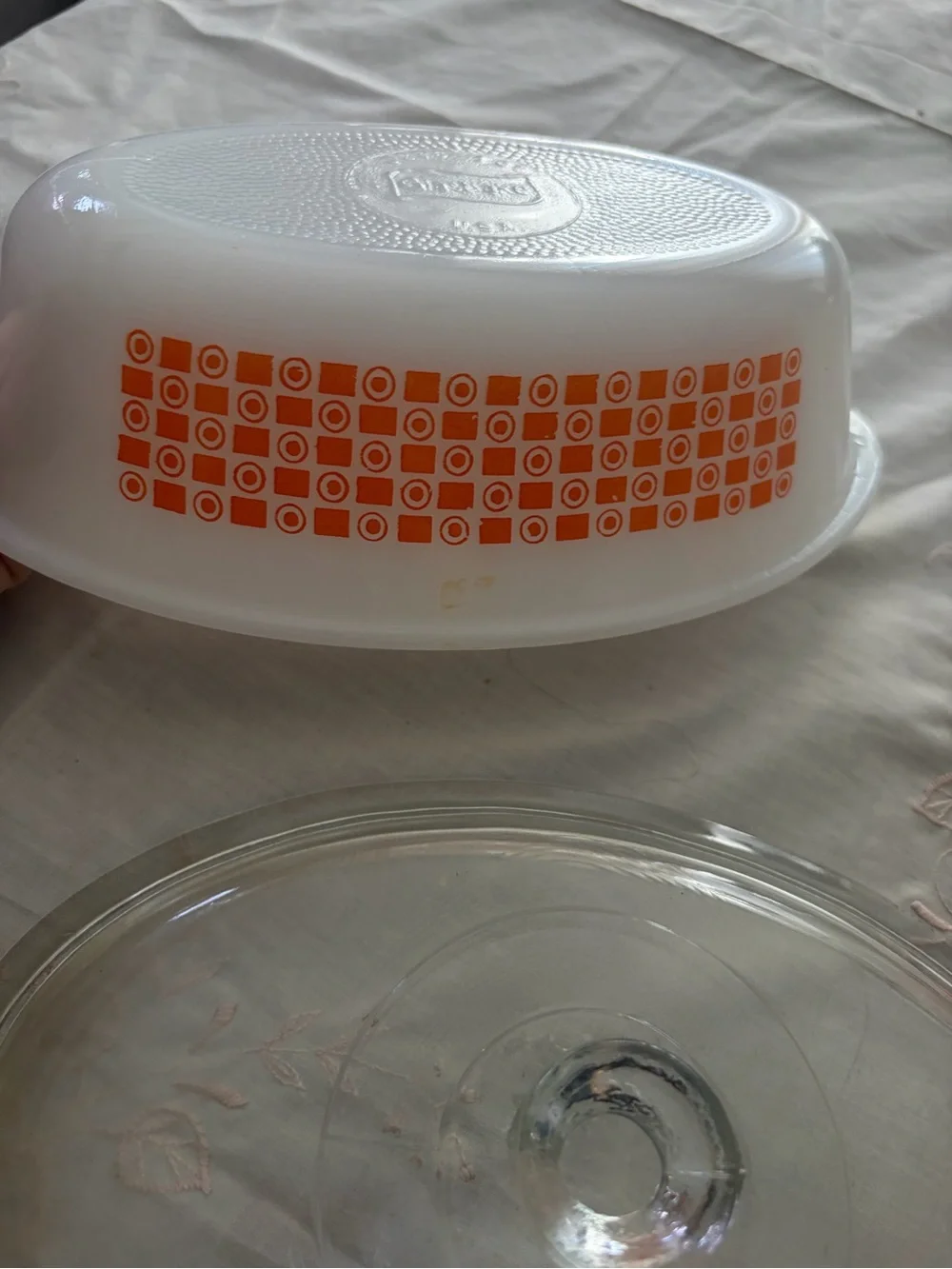 Glasbake bowl vintage
