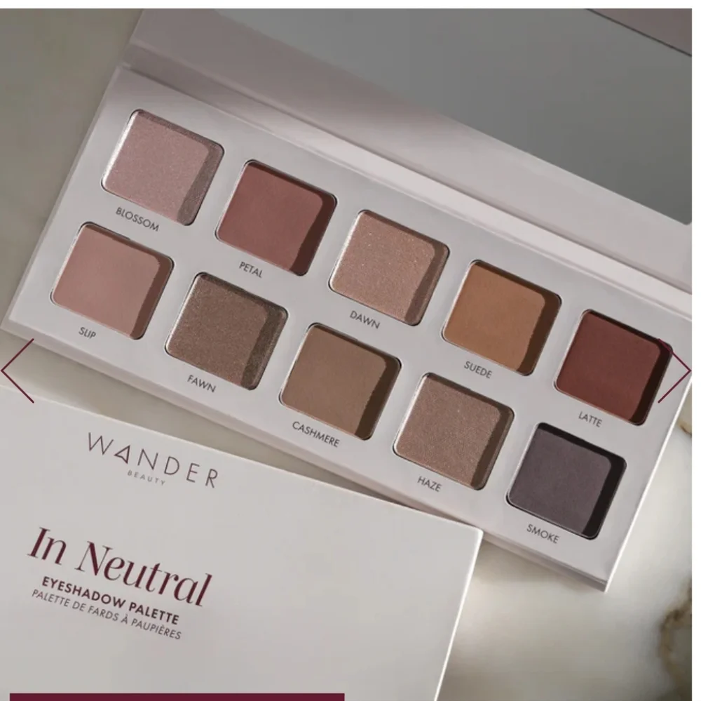 Wander Beauty neutral eyeshadow