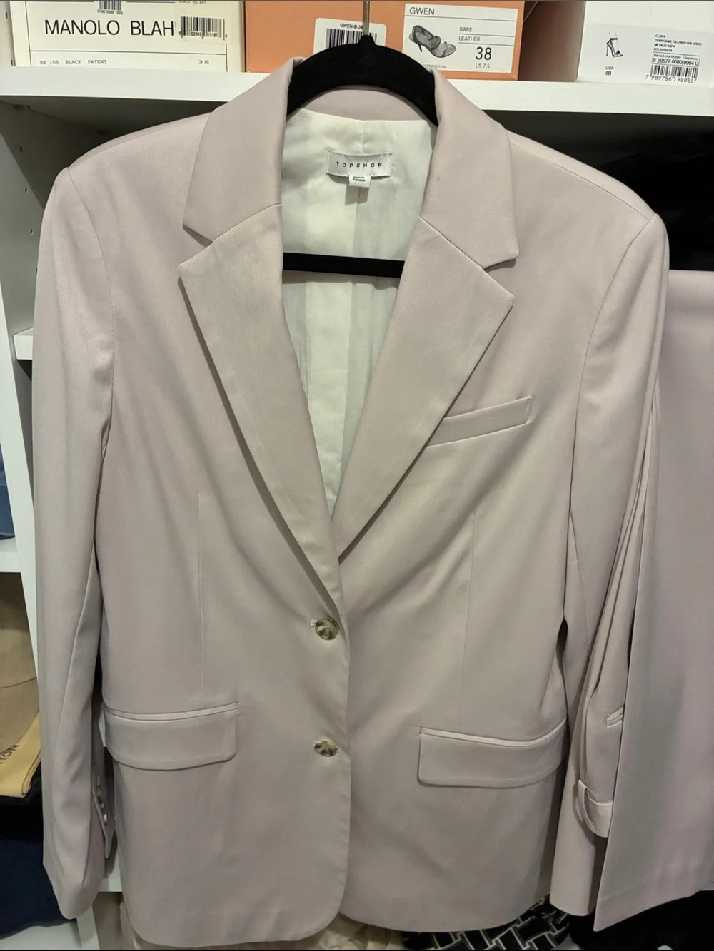 Topshop structured tailored