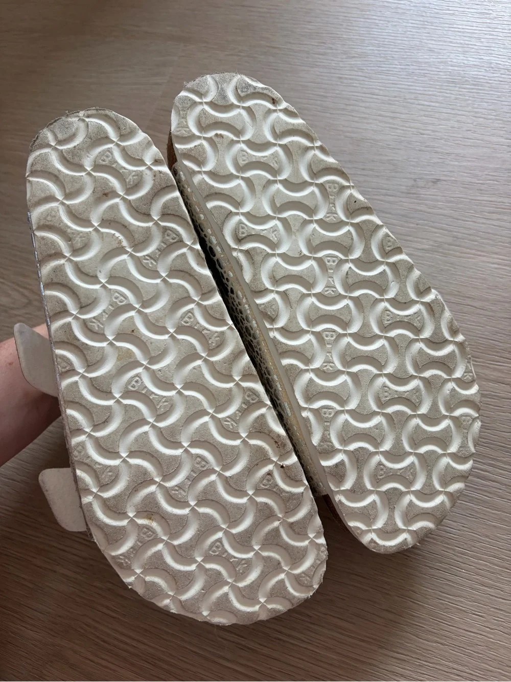 Birkenstock Arizona Metallic Stones Sandals Size 37