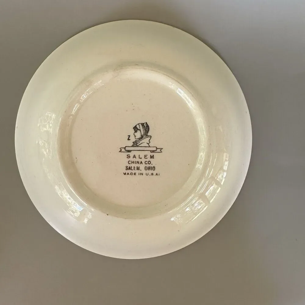 Salem desirable related transferware