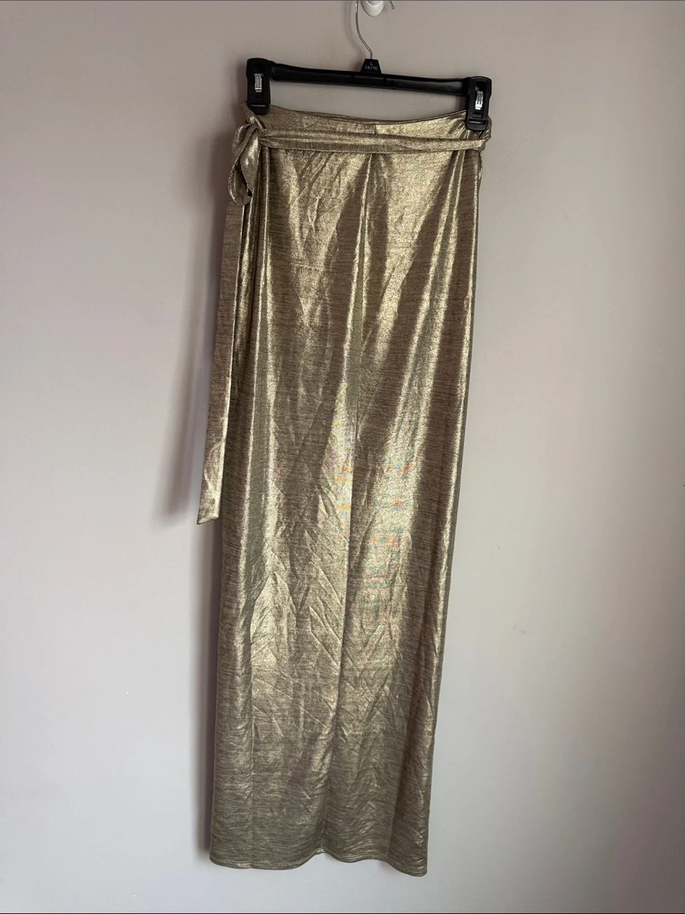 Michael Costello x REVOLVE Vanessa Skirt in Gold Small
