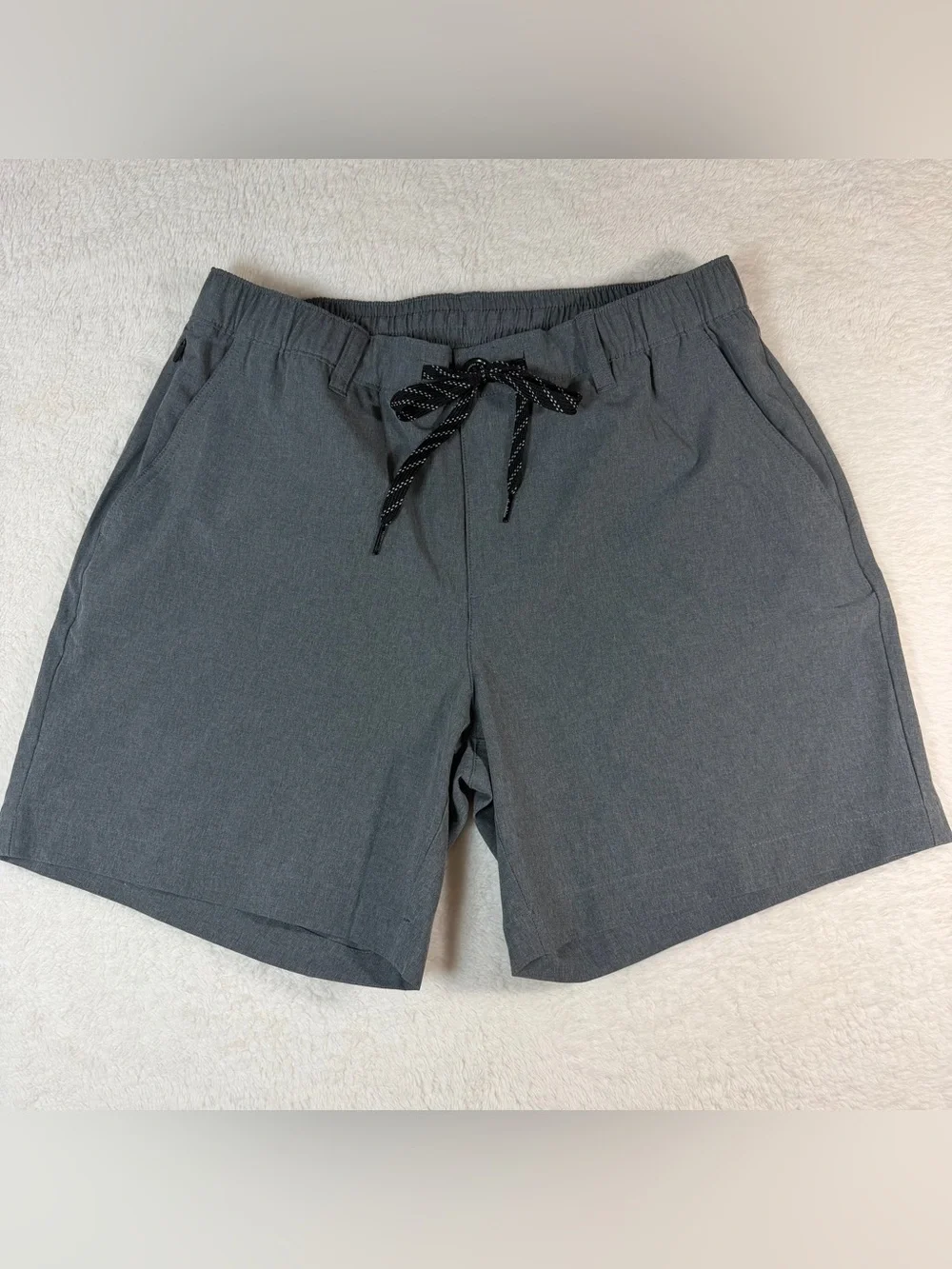 Chubbies Everywhere Performance Shorts 6 inch Short Athleisure Gray -Size Medium