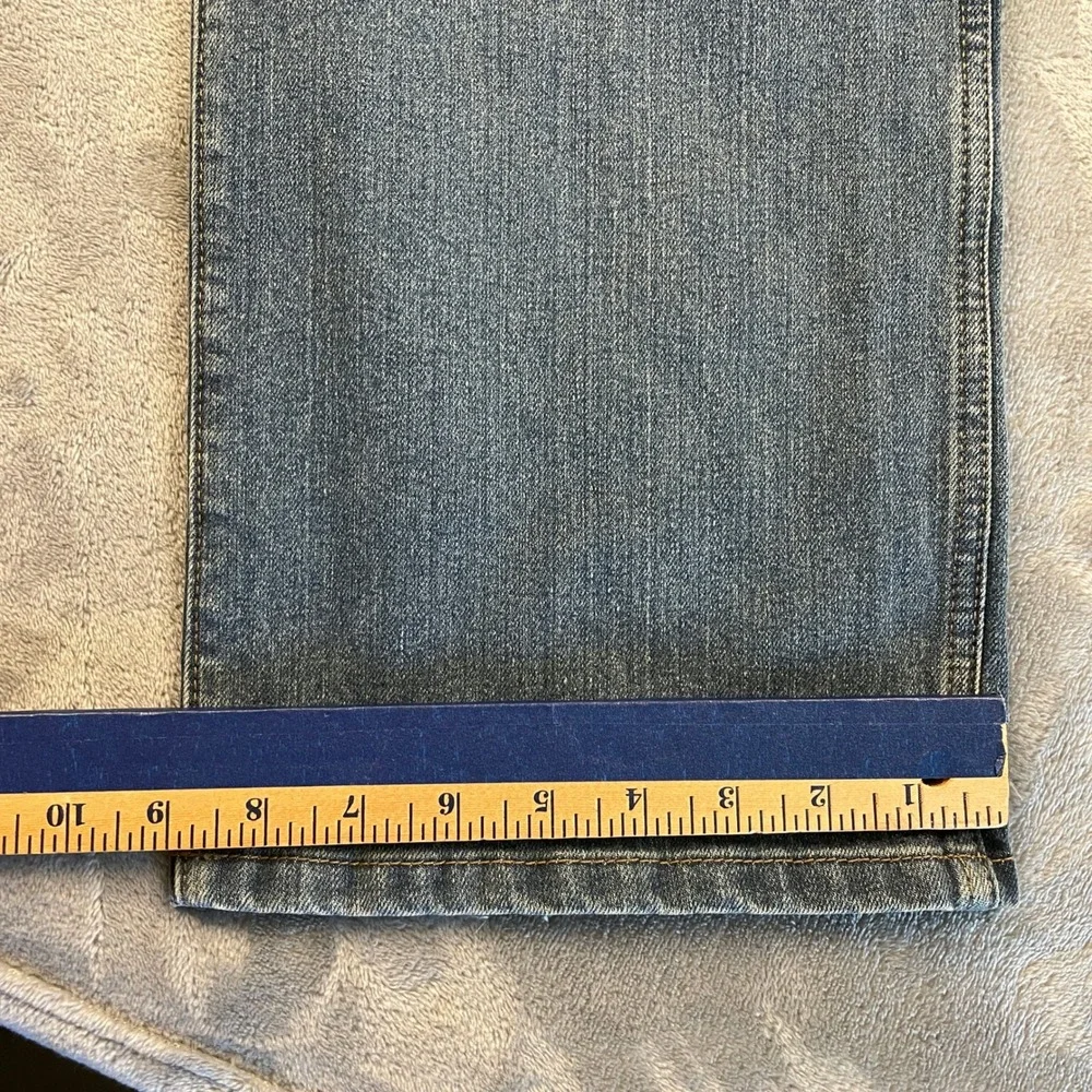 Ariat Rebar M4 Relaxed Boot Cut Jeans Mens 40x34 Medium Wash Blue Denim Workwear