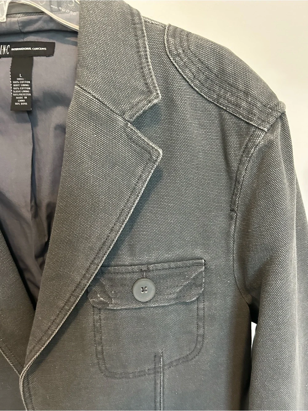 Men’s INC International Concepts Charcoal Casual Blazer