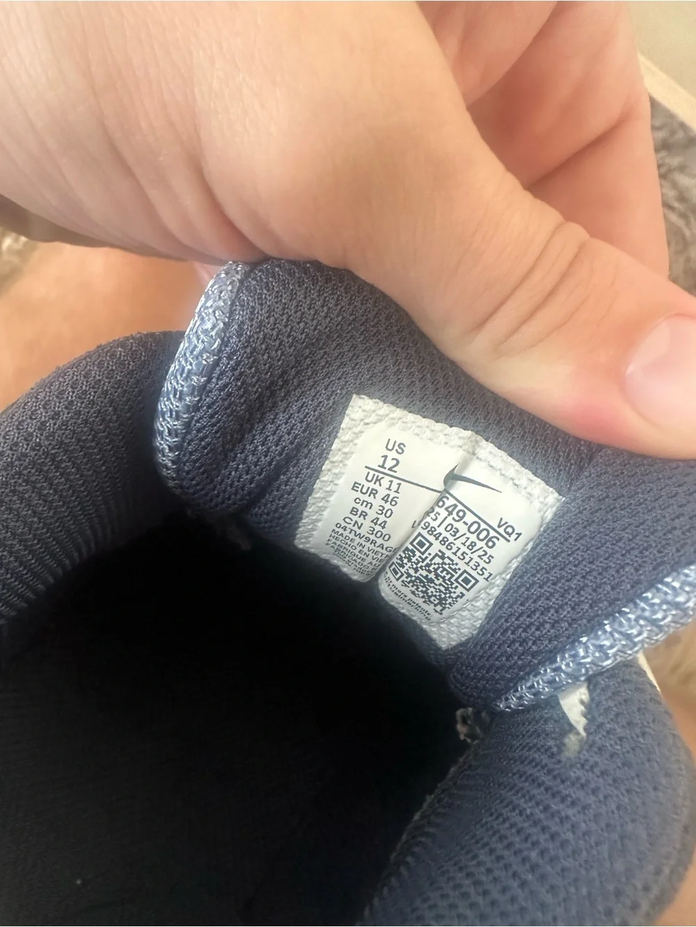 Nike V5 RNR Denim Sneaker