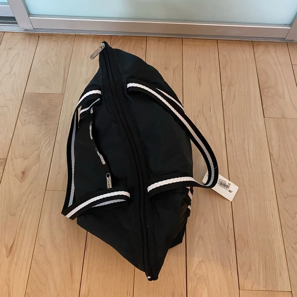 LeSportsac Large Nolita Tote Black and White Spectator