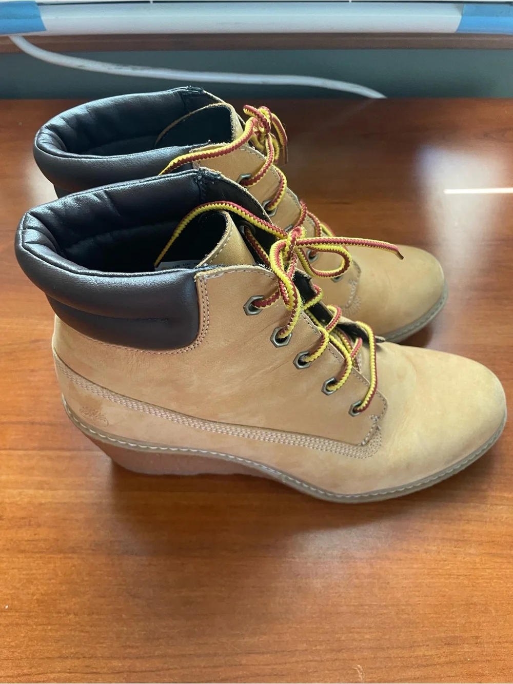 Timberland tan leather